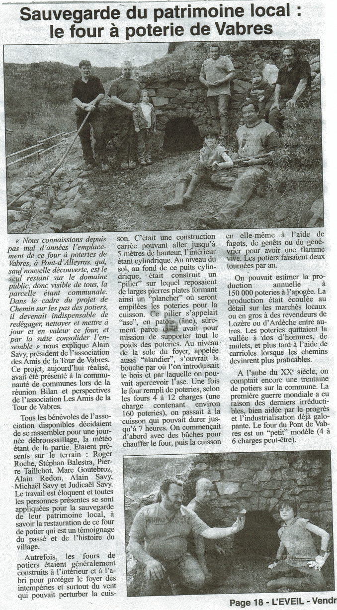 Article du 18-19 Mai 2013 - VABRES